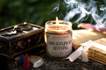 Load image into Gallery viewer, Divination Ritual Candle – Spiced Chai, Vanilla Bean &amp; Black Tea Scented
