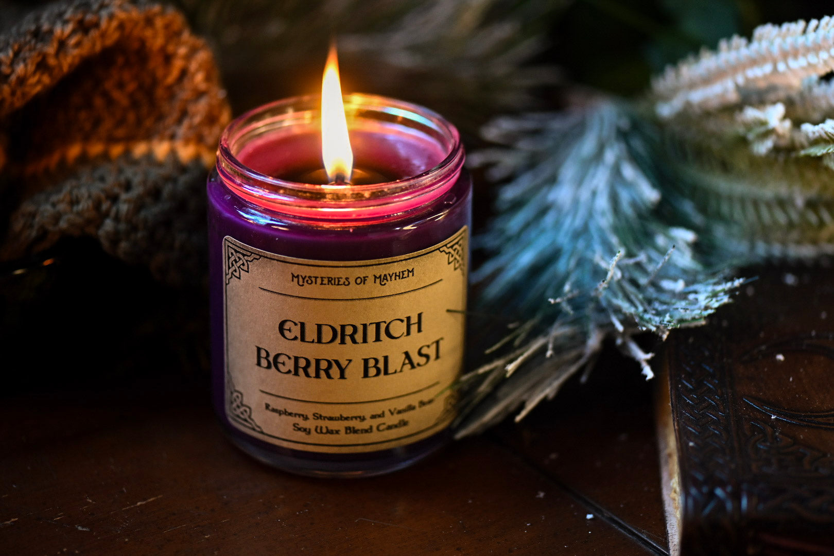 Eldritch Berry Blast - Raspberry, Strawberry, and Vanilla Bean Scented