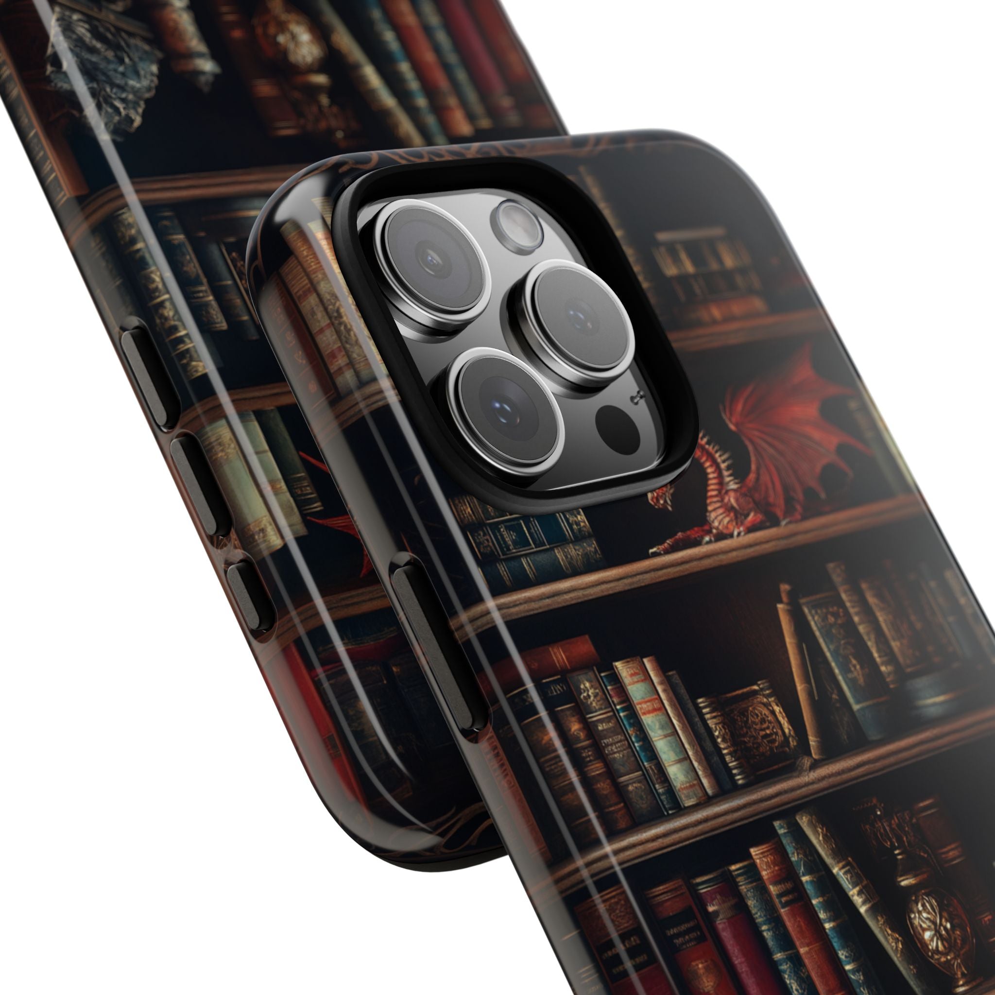 Bookshelf iPhone Tough Case, Fantasy Phone Case, Bookish Phone Case