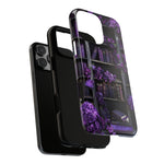 Load image into Gallery viewer, Gothic Purple Books iPhone Case
