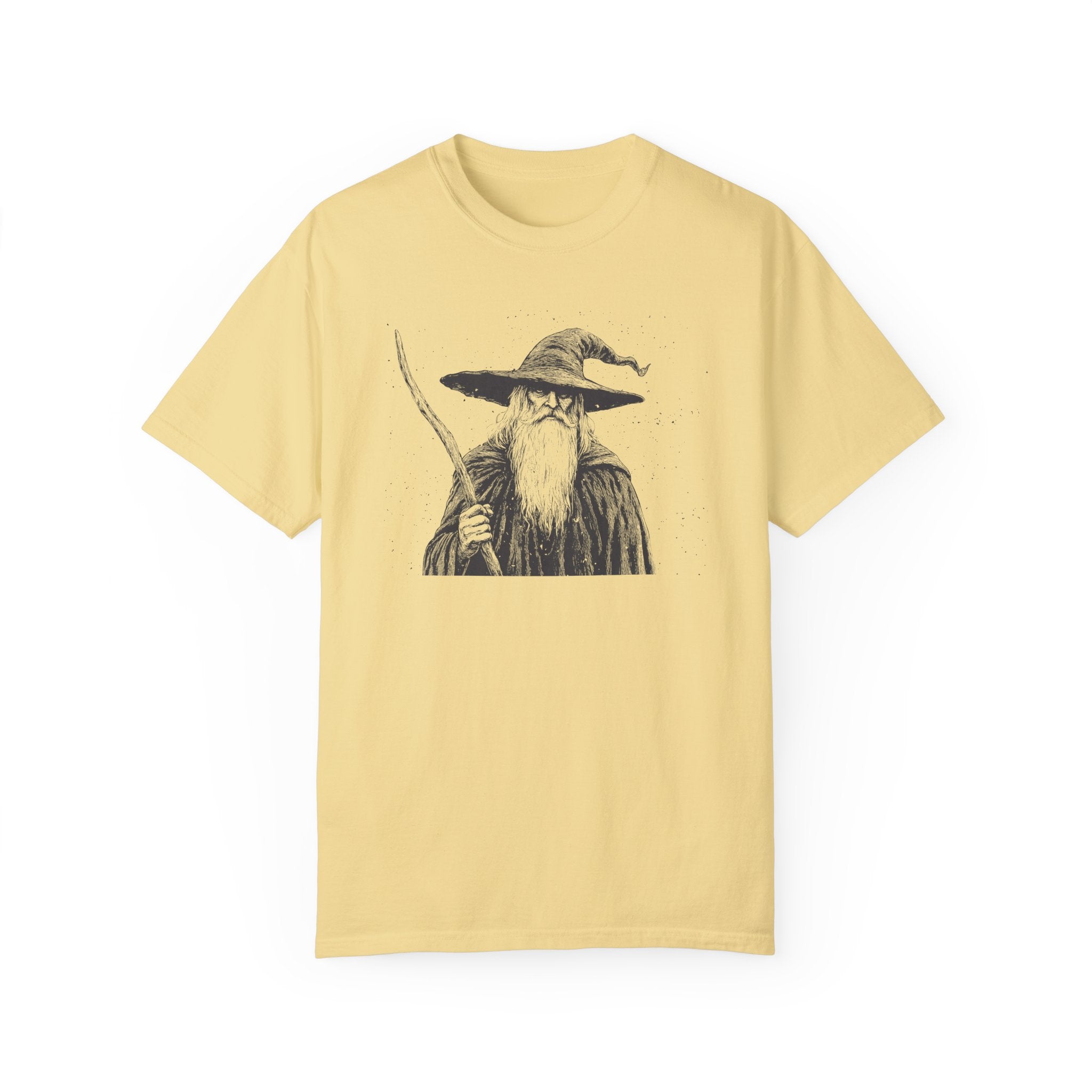 Wandering Wizard Tee - Comfort Colors 1717, Wizard T-Shirt, Nerdy Shirt