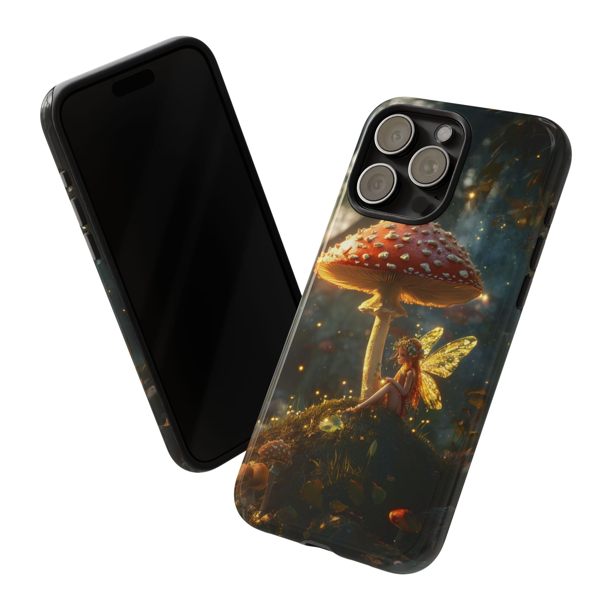 Mushroom Fairy iPhone Tough Case, Fantasy Phone Case