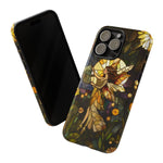 Load image into Gallery viewer, Stained Glass Effect iPhone Tough Case, Fantasy Phone Case, Fairy Phone Case
