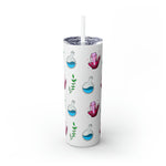 Load image into Gallery viewer, Gem Plant Potion Skinny Tumbler with Straw, 20oz
