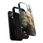 Load image into Gallery viewer, Mushroom Fairy iPhone Tough Case, Fantasy Phone Case
