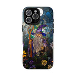 Load image into Gallery viewer, Stained Glass Effect iPhone Tough Case, Wizard Phone Case
