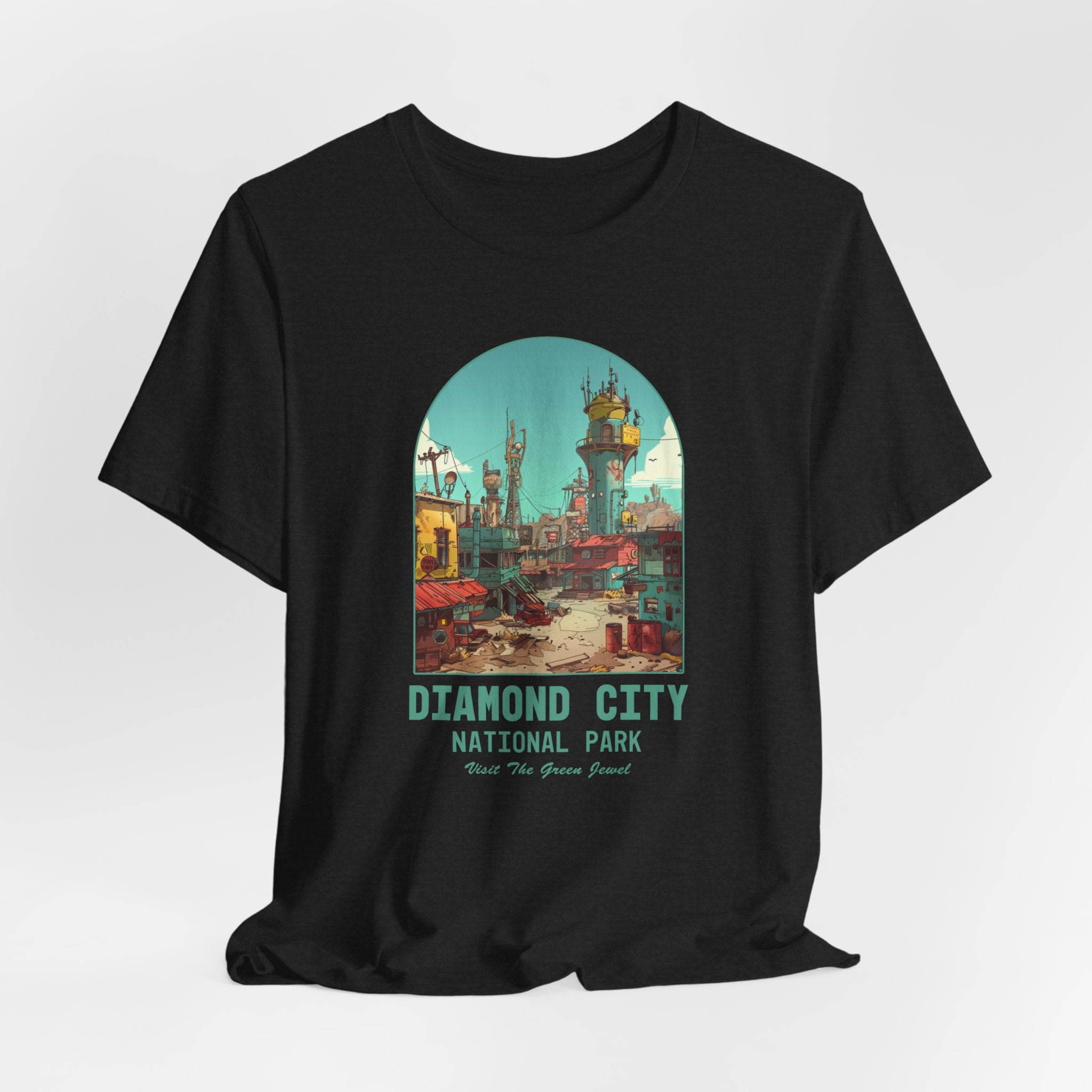 Diamond City National Park T-Shirt, Gift for Gamers, Gaming Shirt, Nerdy T-Shirt, RPG Gamer T-Shirt