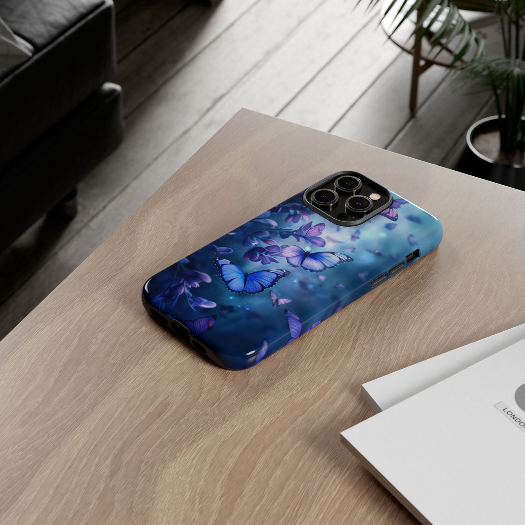 Butterflies iPhon Tough Case, Fantasy Butterfly Phone Case