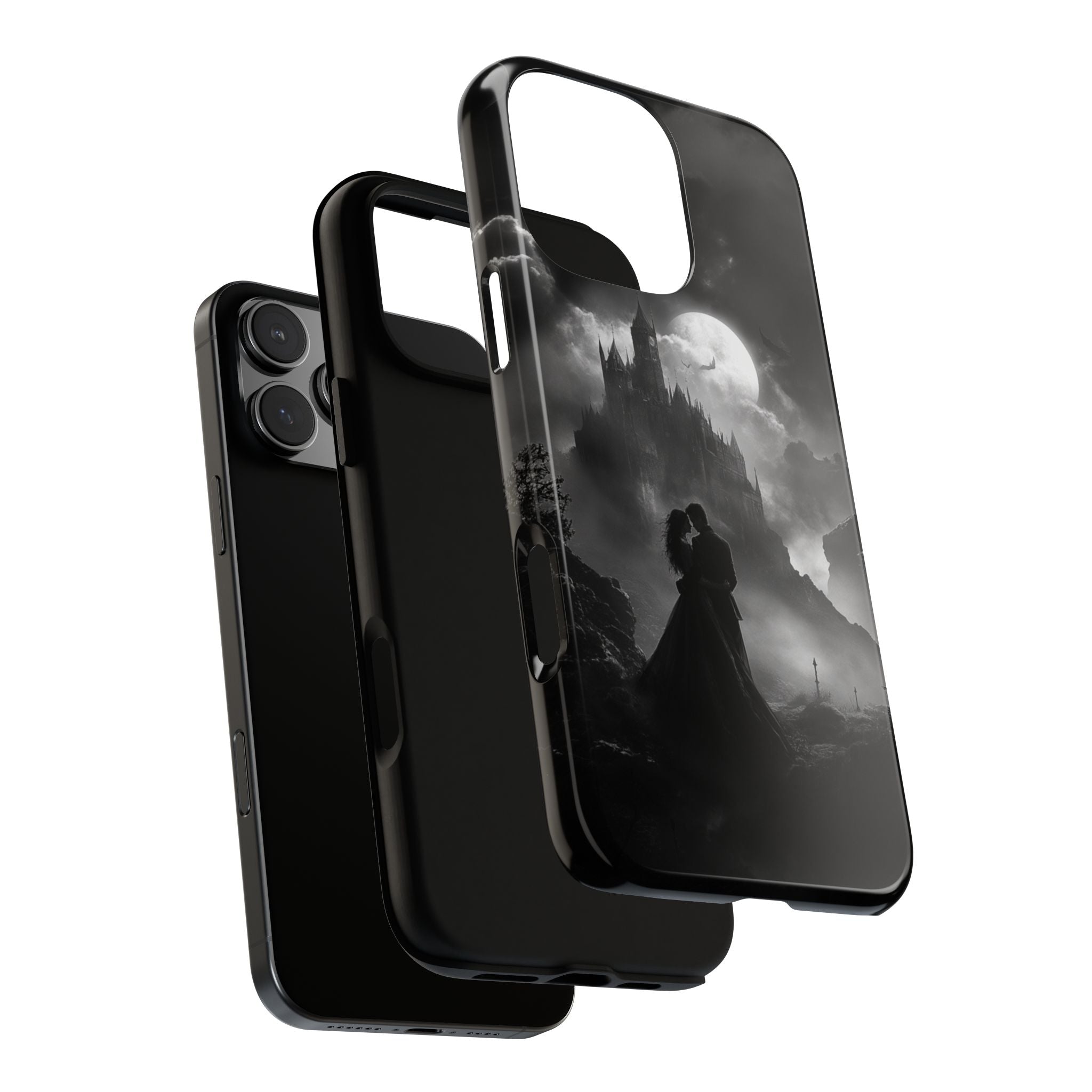 Dark Gothic Romance iPhone Tough Case, Gothic Phone Case