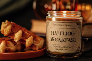 Halfling Breakfast - Pumpkin Pecan Waffles