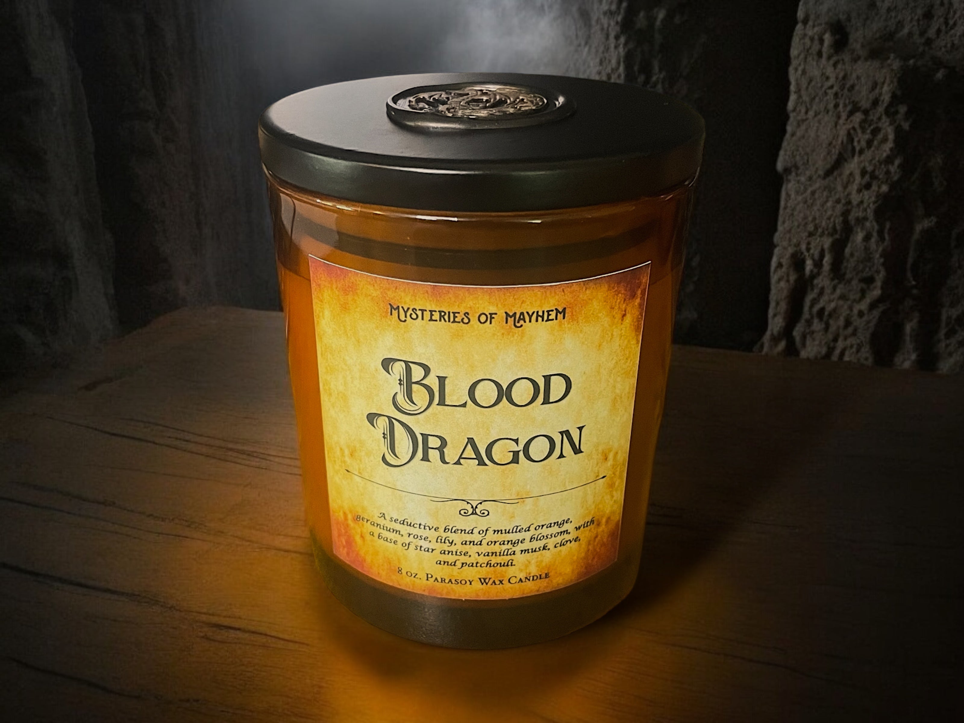 Blood Dragon - Mulled Orange, Star Anise, and Patchouli