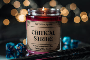 Critical Strike - Citrus, Lemongrass, and Pine Scented