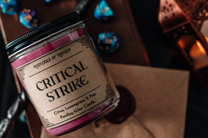 Critical Strike - Citrus, Lemongrass, and Pine Scented