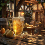 Load image into Gallery viewer, Honeybrew Pear Mead Wax Snap Bar - Honey, Pear, and Mead
