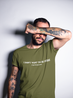 Load image into Gallery viewer, I Don&#39;t Want to Be Here I&#39;d Rather Be Gaming | Gift for Gamers | Gamer Shirt
