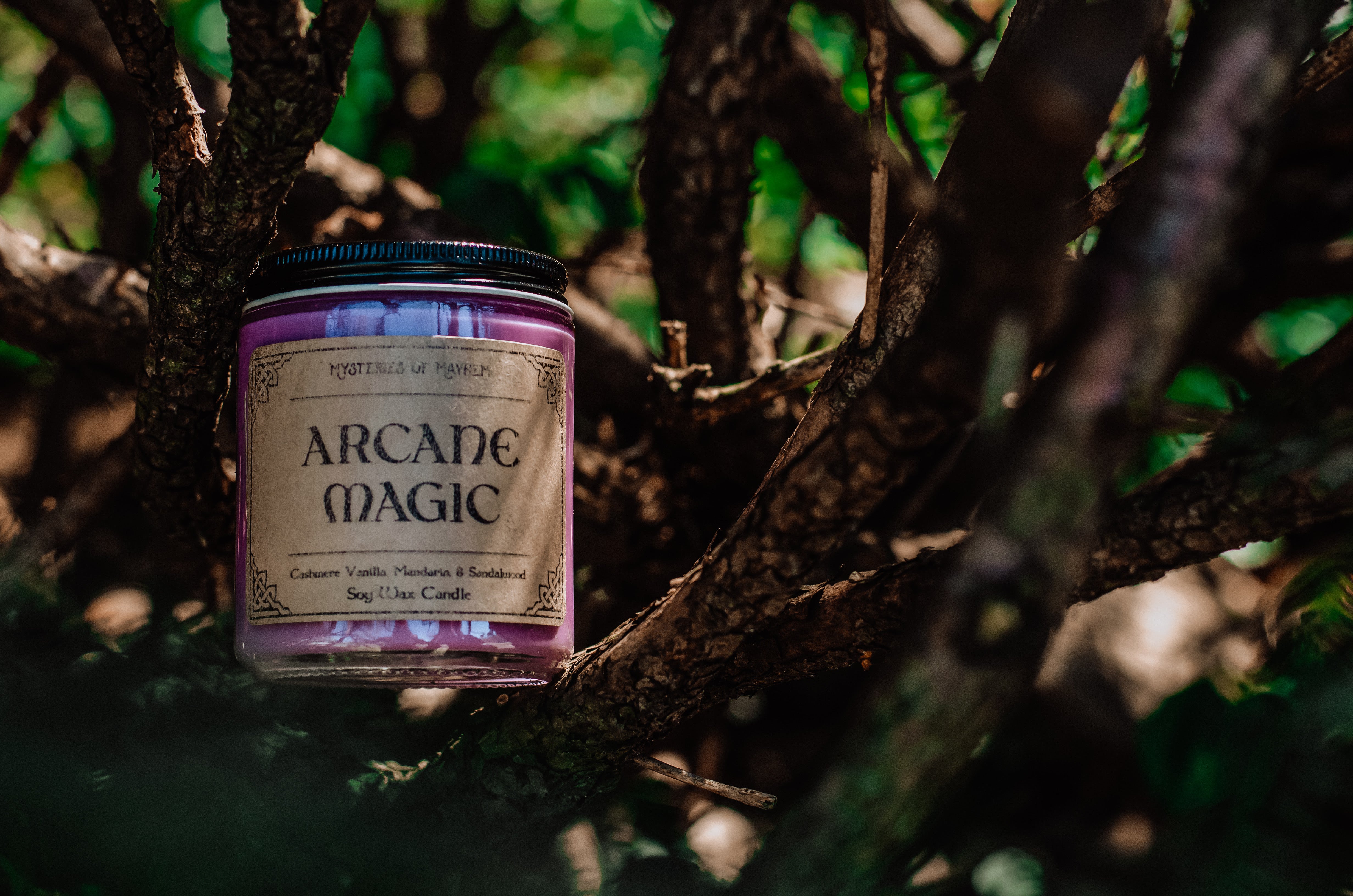 Arcane Magic - Cashmere Vanilla, Mandarin, and Sandalwood Scented