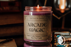 Arcane Magic - Cashmere Vanilla, Mandarin, and Sandalwood Scented