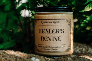 Healer’s Revive - French Vanilla, Cedarwood, and Oak Scented