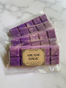 Arcane Magic Wax Snap Bar - Cashmere Vanilla, Mandarin, & Sandalwood Scented