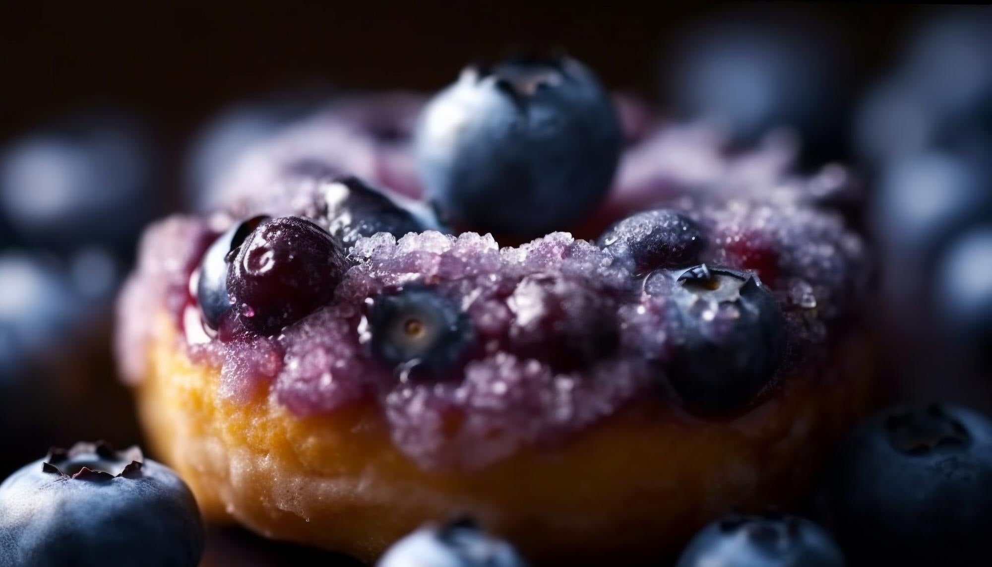 Lavender Blueberry Dumpling - Blueberries, Lavender, and Buttery Pastry Scented with Lavender Essential Oil Candle