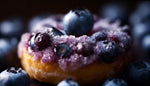 Load image into Gallery viewer, Lavender Blueberry Dumpling - Blueberries, Lavender, and Buttery Pastry Scented with Lavender Essential Oil Candle
