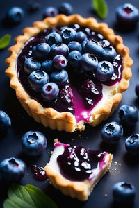 Lavender Blueberry Dumpling - Blueberries, Lavender, and Buttery Pastry Scented with Lavender Essential Oil Candle