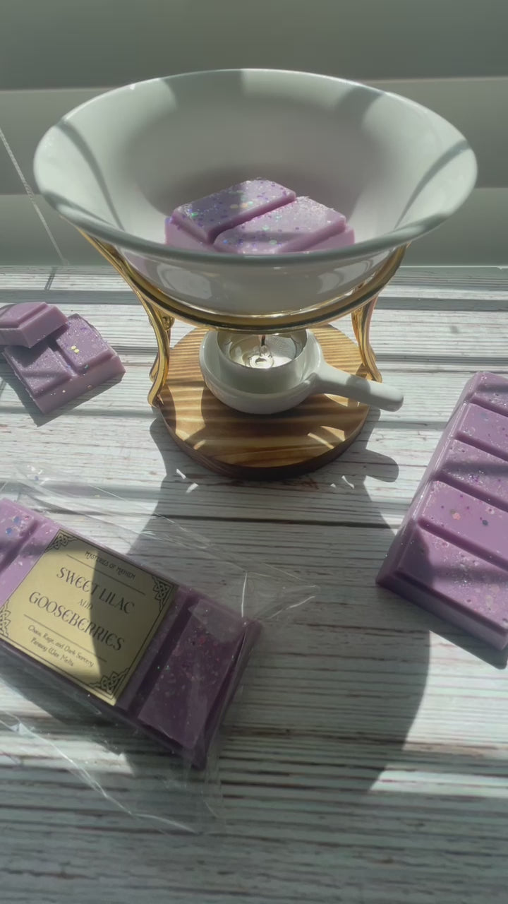 Sweet Lilac and Gooseberries Wax Snap Bar - Lilac and Gooseberries Scented