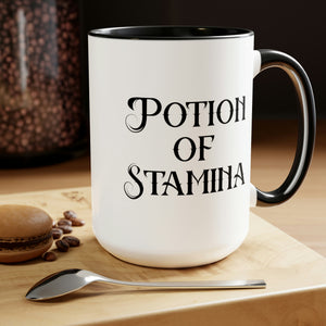 Potion of Stamina Mug, 15oz, Gift for Gamers, Gamer Mug