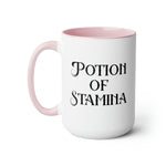 Load image into Gallery viewer, Potion of Stamina Mug, 15oz, Gift for Gamers, Gamer Mug
