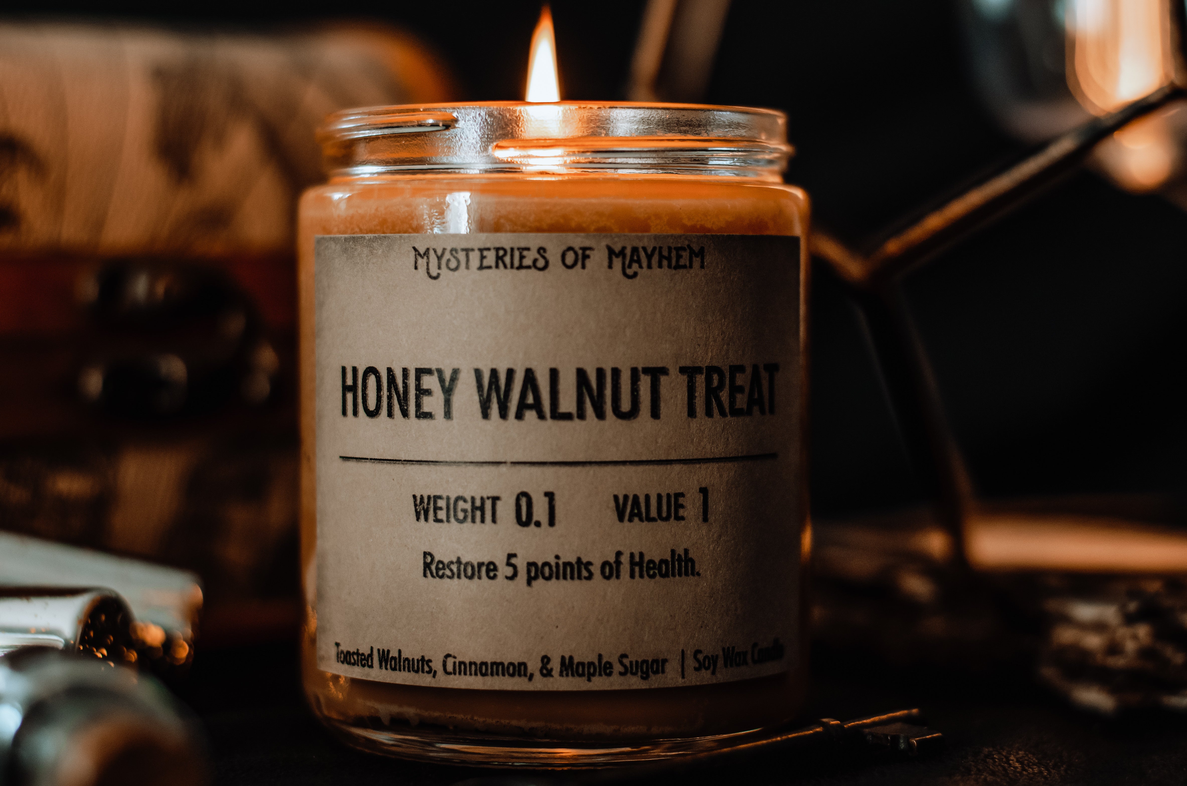 Honey Walnut Treat - Toasted Walnuts, Cinnamon, and Maple Sugar Scented